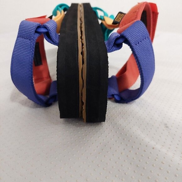 Teva Original Universal Men's Bright Retro Multi Casual Lifestyle Sandals Sz 11 - Picture 8 of 9